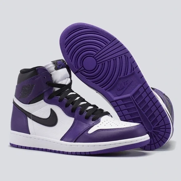 Jordan 1 Retro High 'Court Purple' - Picture 7 of 7